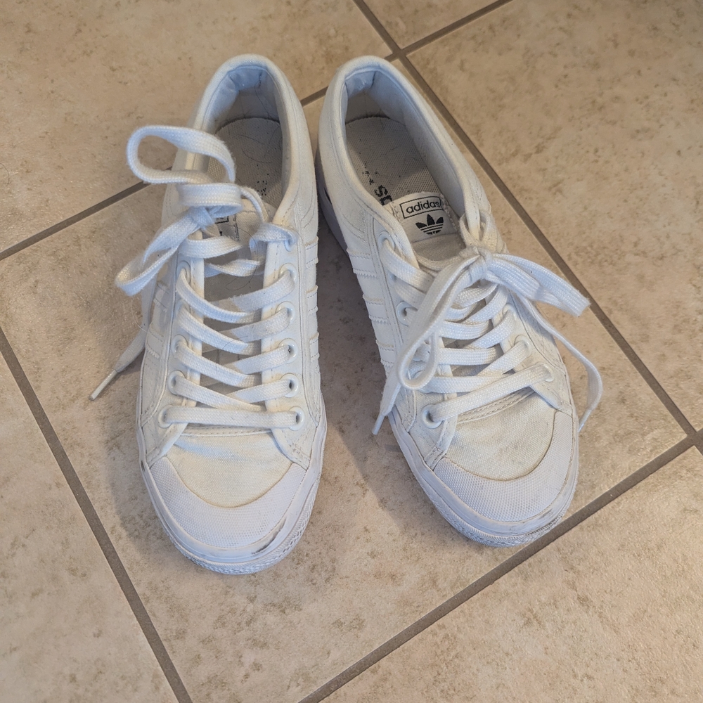 Adidas White Sneakers